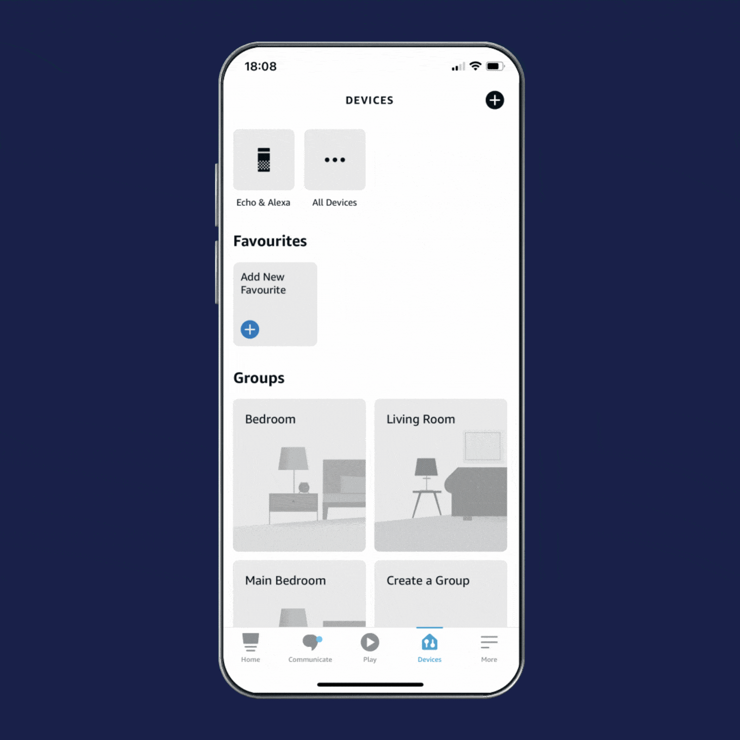 An animated GIF showing how to add an Alexa device as described in the steps above.