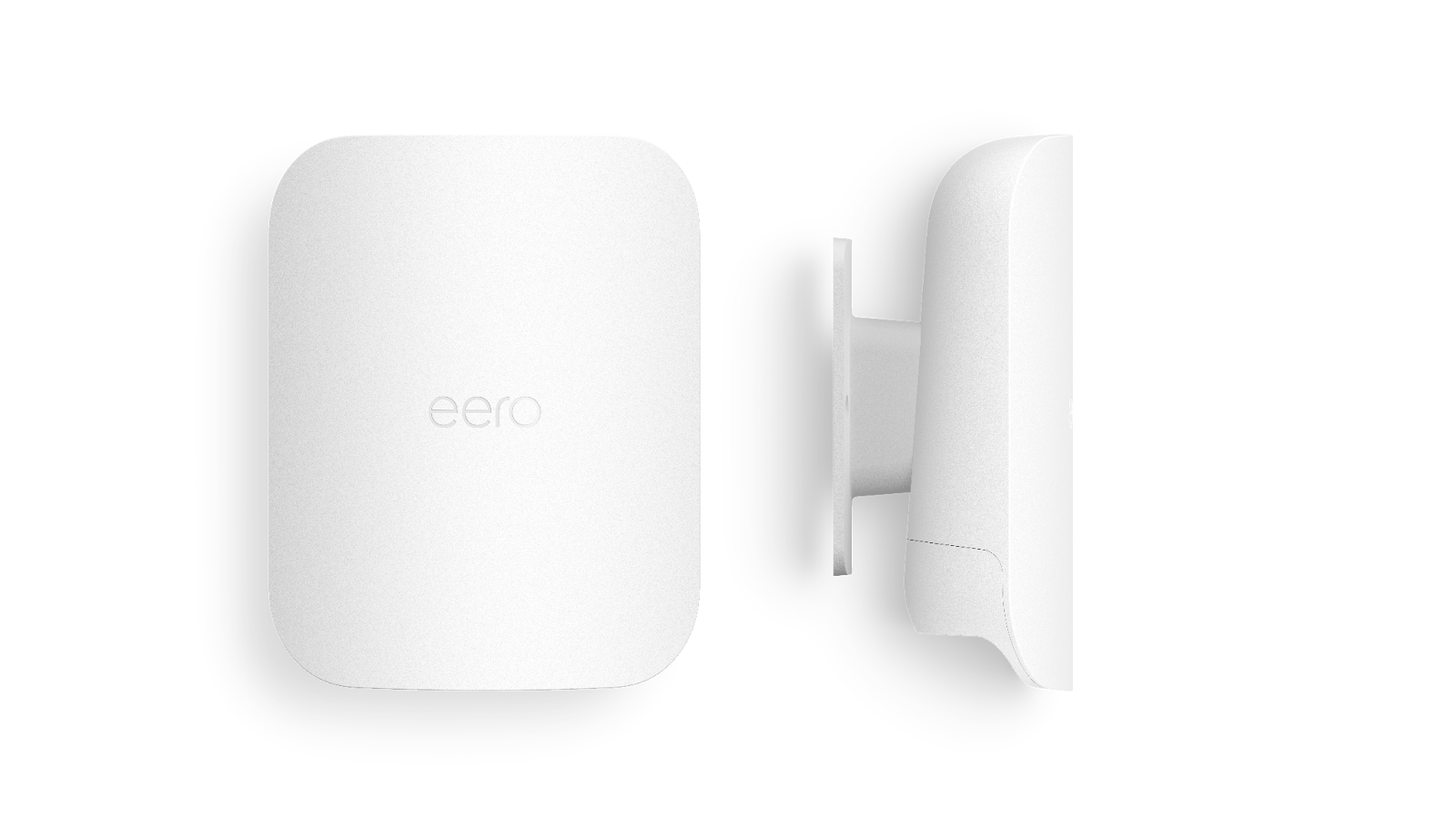 front face and side facing image of the eero outdoor 7