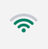 Una imagen de un indicador de intensidad de wifi con 3 de las 4 barras llenas.